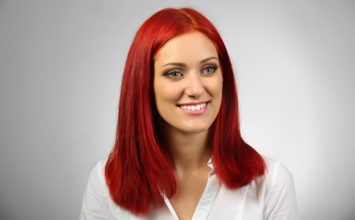 Meisje met rood haar